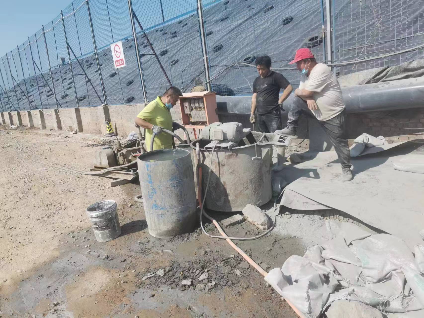 绥江袖阀管注浆